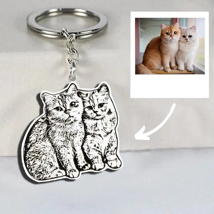 Collar y llavero grabados: añade tu foto