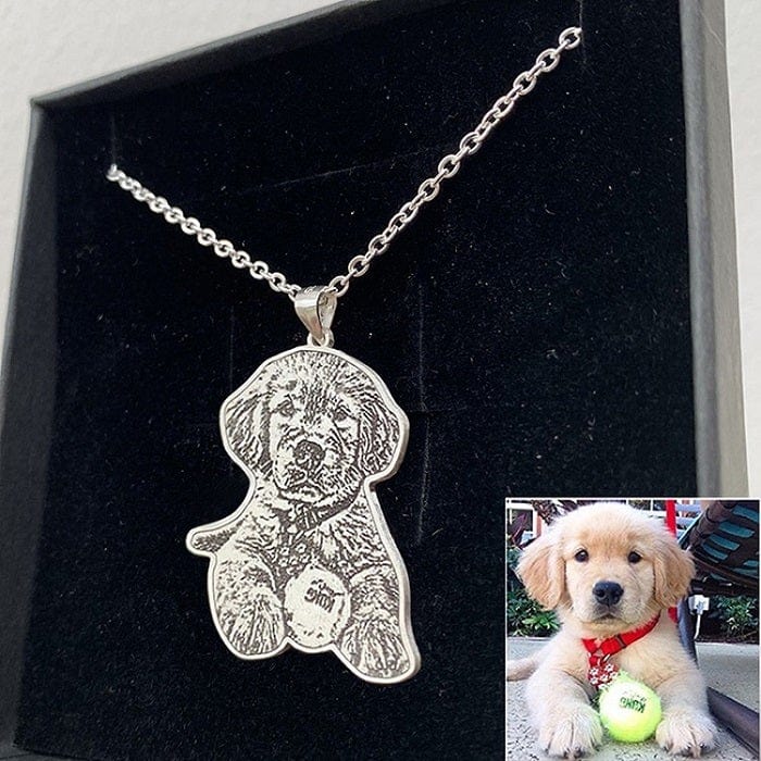 Collar y llavero grabados: añade tu foto