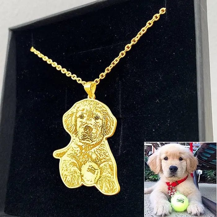Collar y llavero grabados: añade tu foto