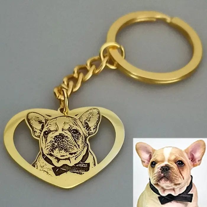Collar y llavero grabados: añade tu foto