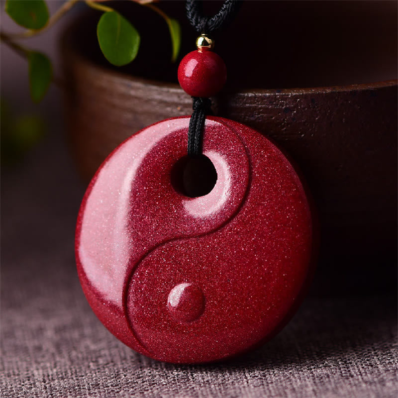 Buddha-Steine, lachender Buddha, Yin Yang, chinesisches Sternzeichen, Kürbis, natürlicher Zinnober, Segen, Halskettenanhänger