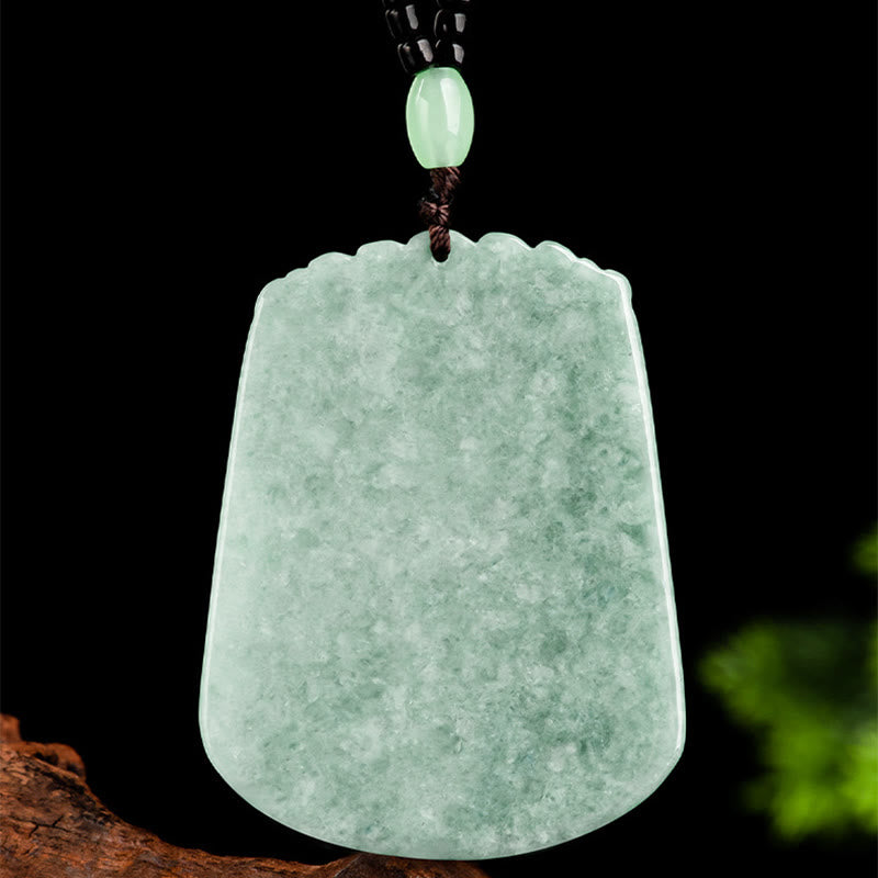 Collar con colgante de cadena de cuentas de jade con protección del dragón del zodiaco chino del año del dragón con piedras de Buda