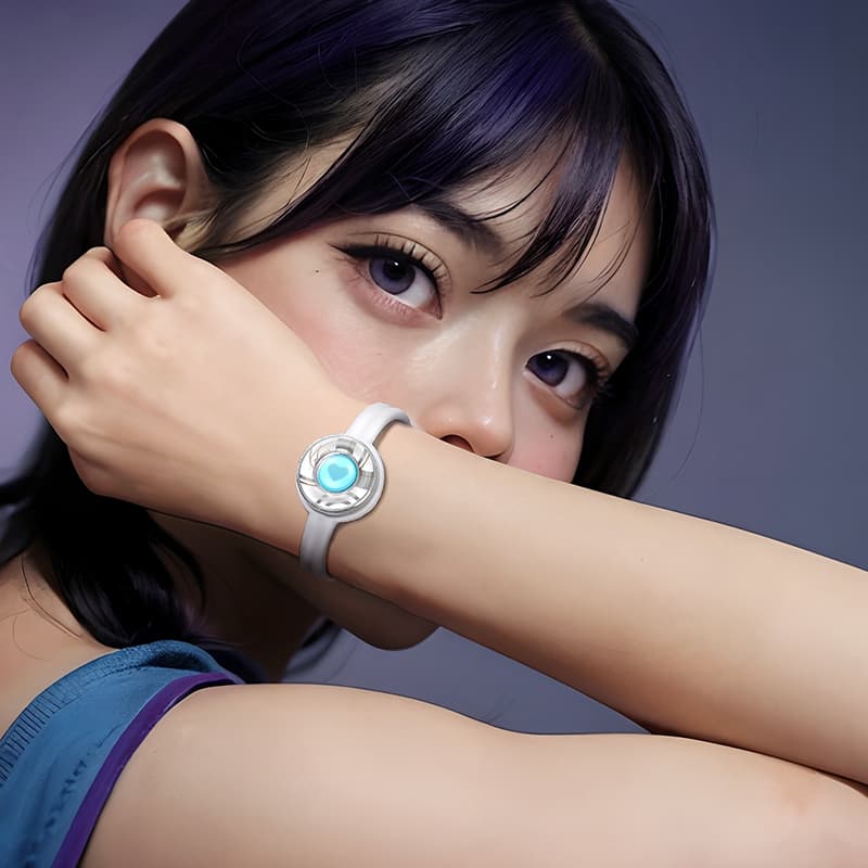 Candy Wave Touch Bracelets (Black+White) - Touch Bling