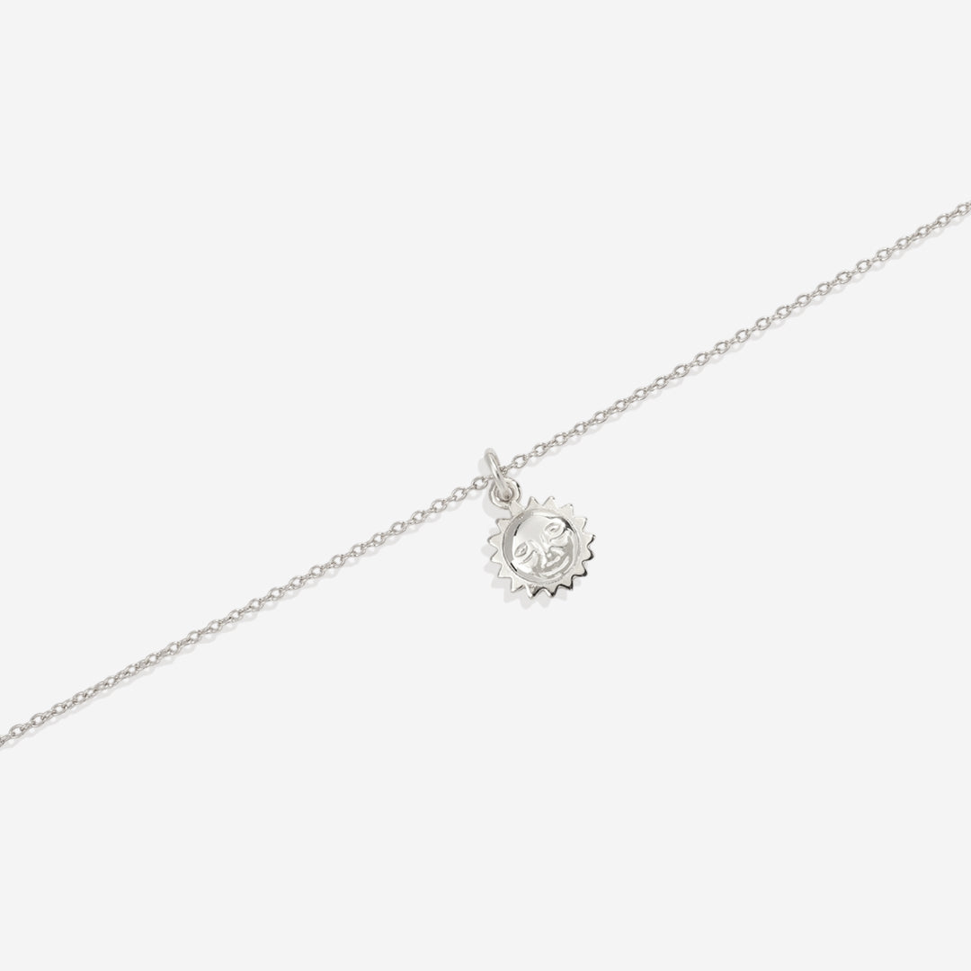 Sun Charm Pendant Necklace