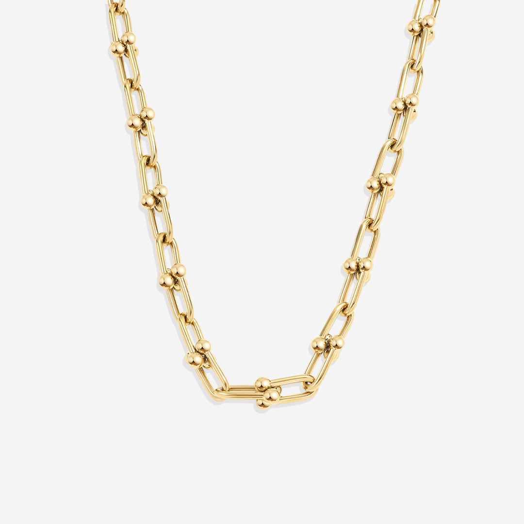 Graduated Link Chain Necklace