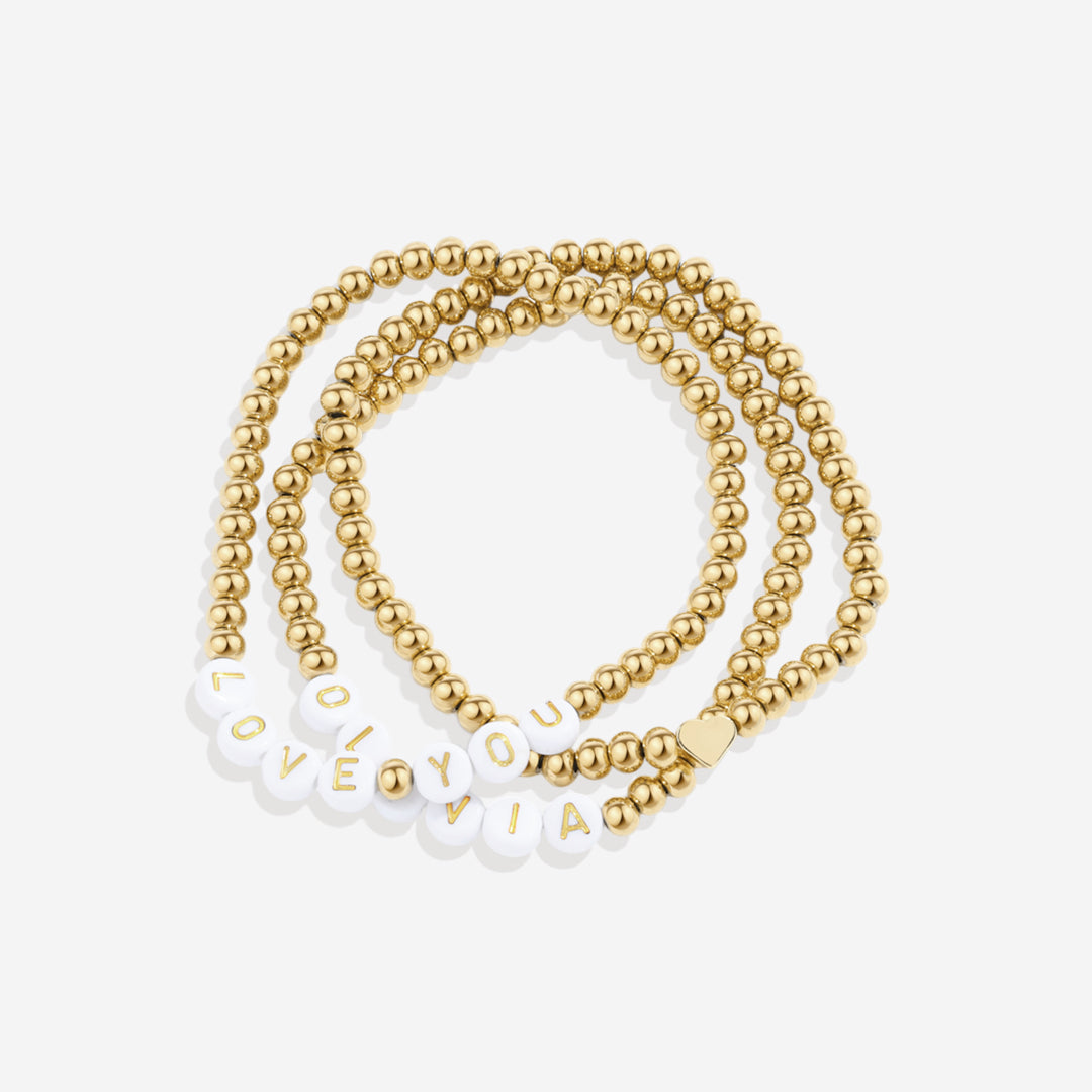 Personalized Word Bracelet