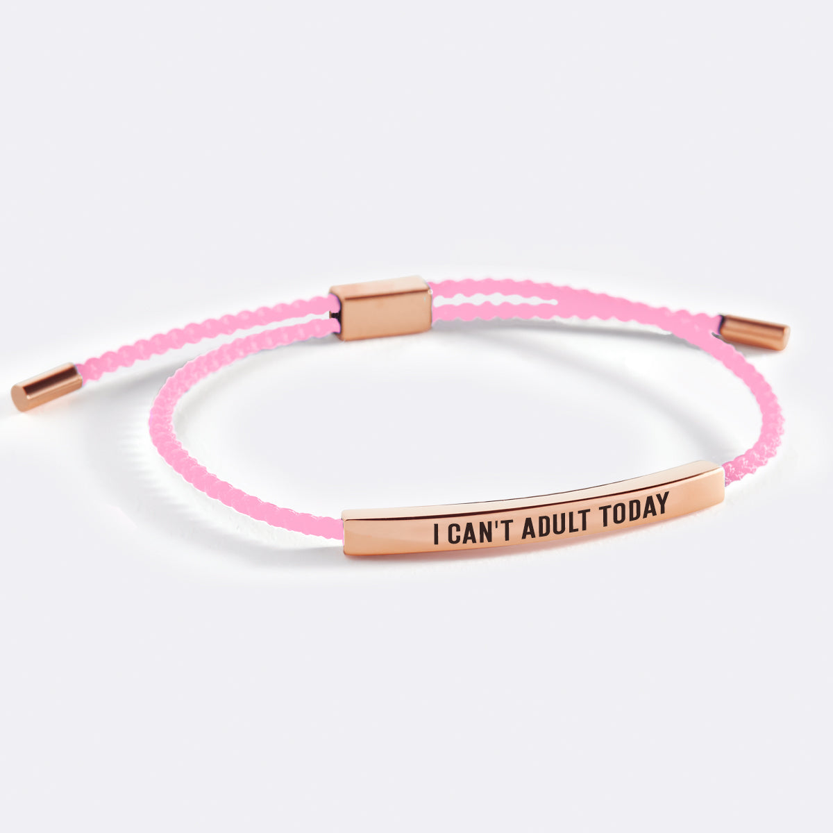 I Can't Adult Today Inspire Bracelet