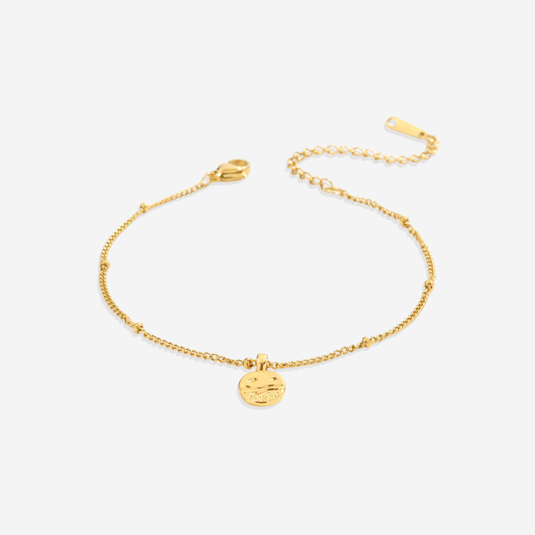 Dainty Coastal Wave Bracelet