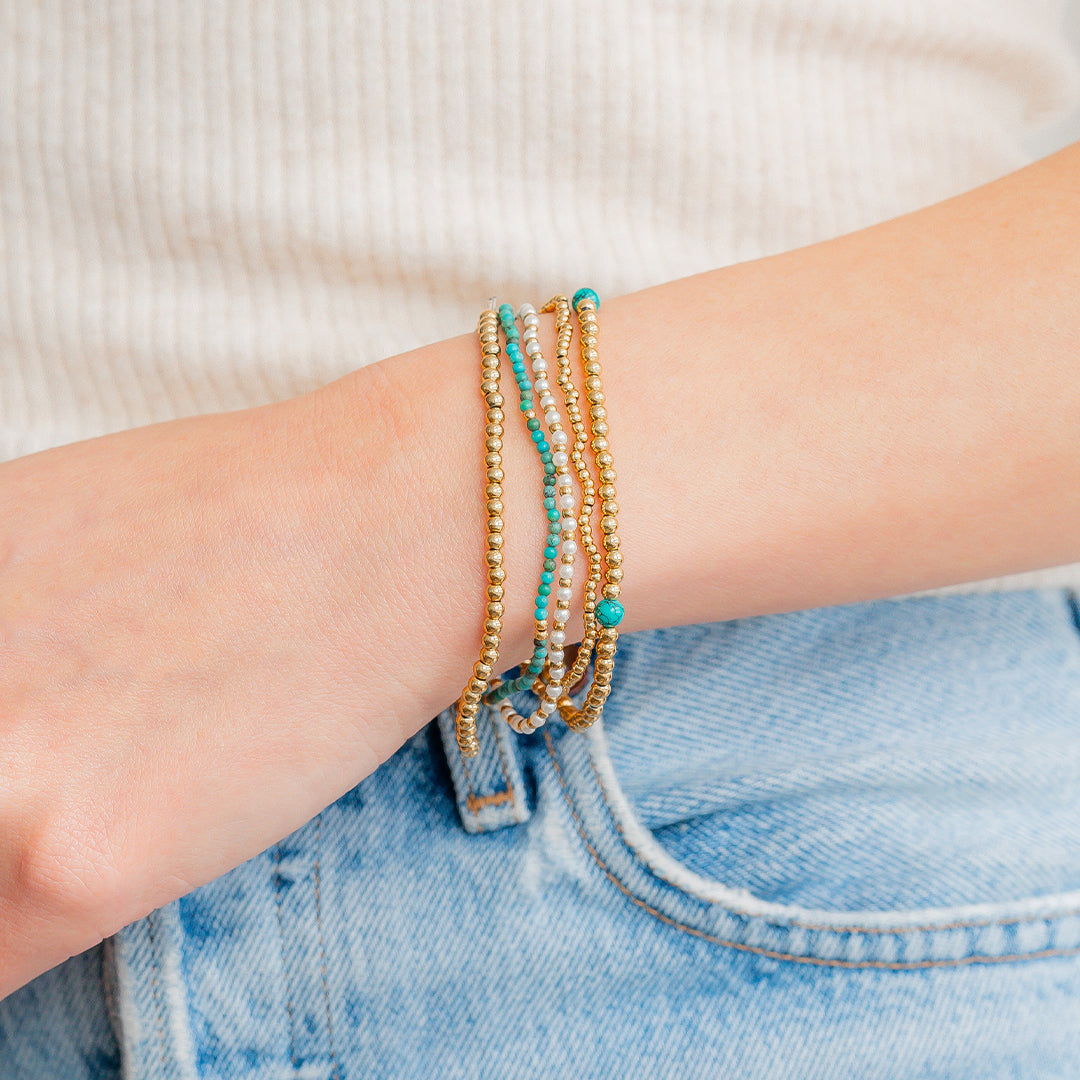 Turquoise Bracelet Stacking Set