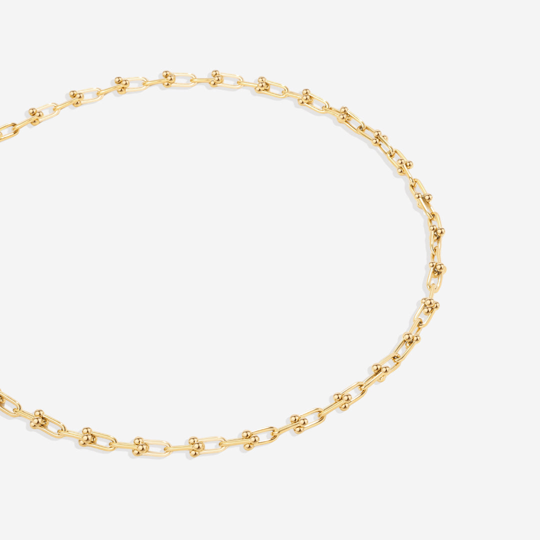 Graduated Link Chain Necklace