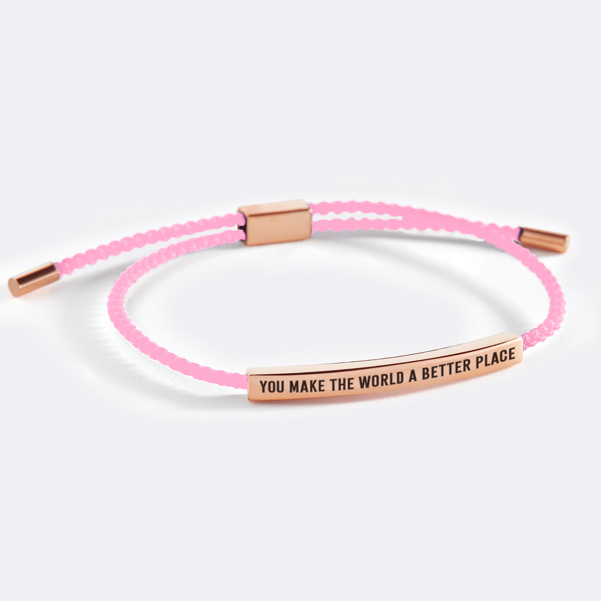 You Make The World A Better Place Inspire Bracelet