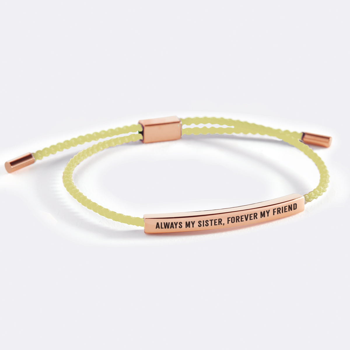 Always My Sister, Forever My Friend Inspire Bracelet