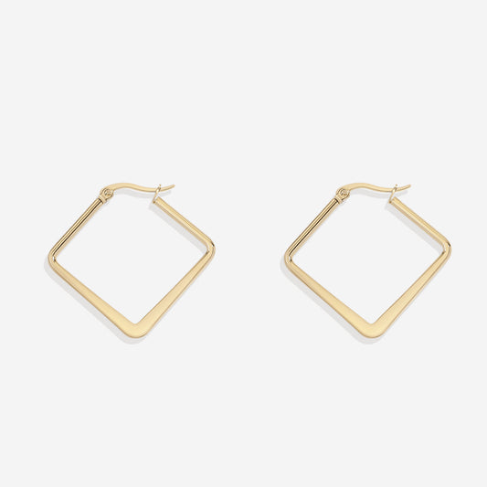 Geometric Girl Boss Earrings - Touch Bling