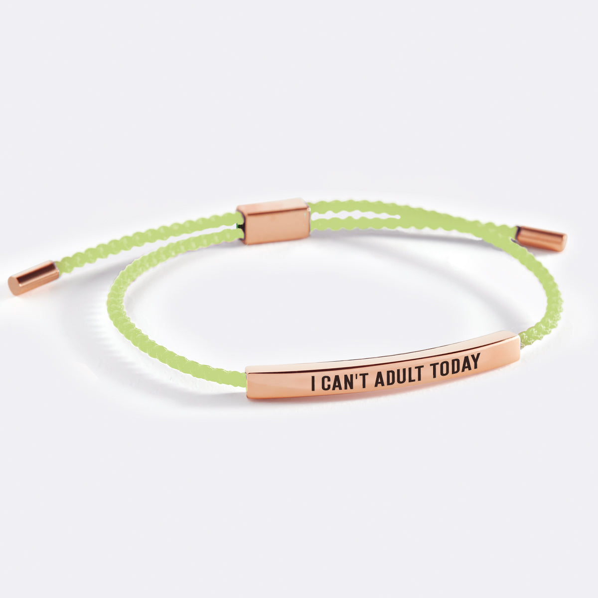 I Can't Adult Today Inspire Bracelet