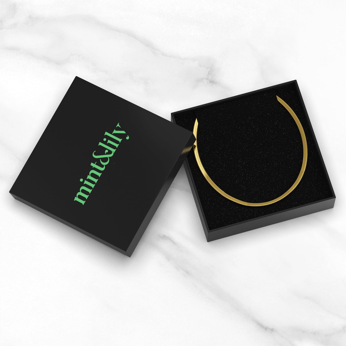 Herringbone Chain Necklace