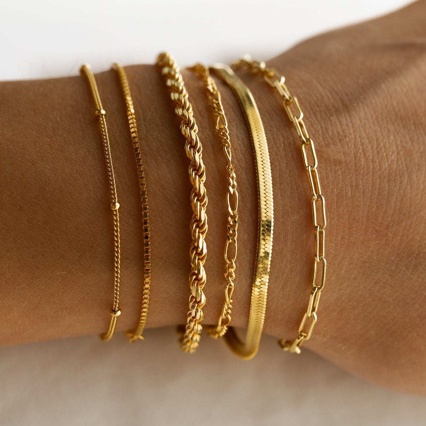 Cadenas de pulseras esenciales