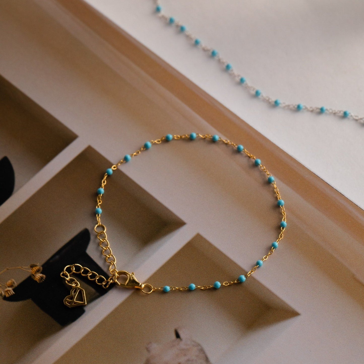 Pulsera de estación turquesa