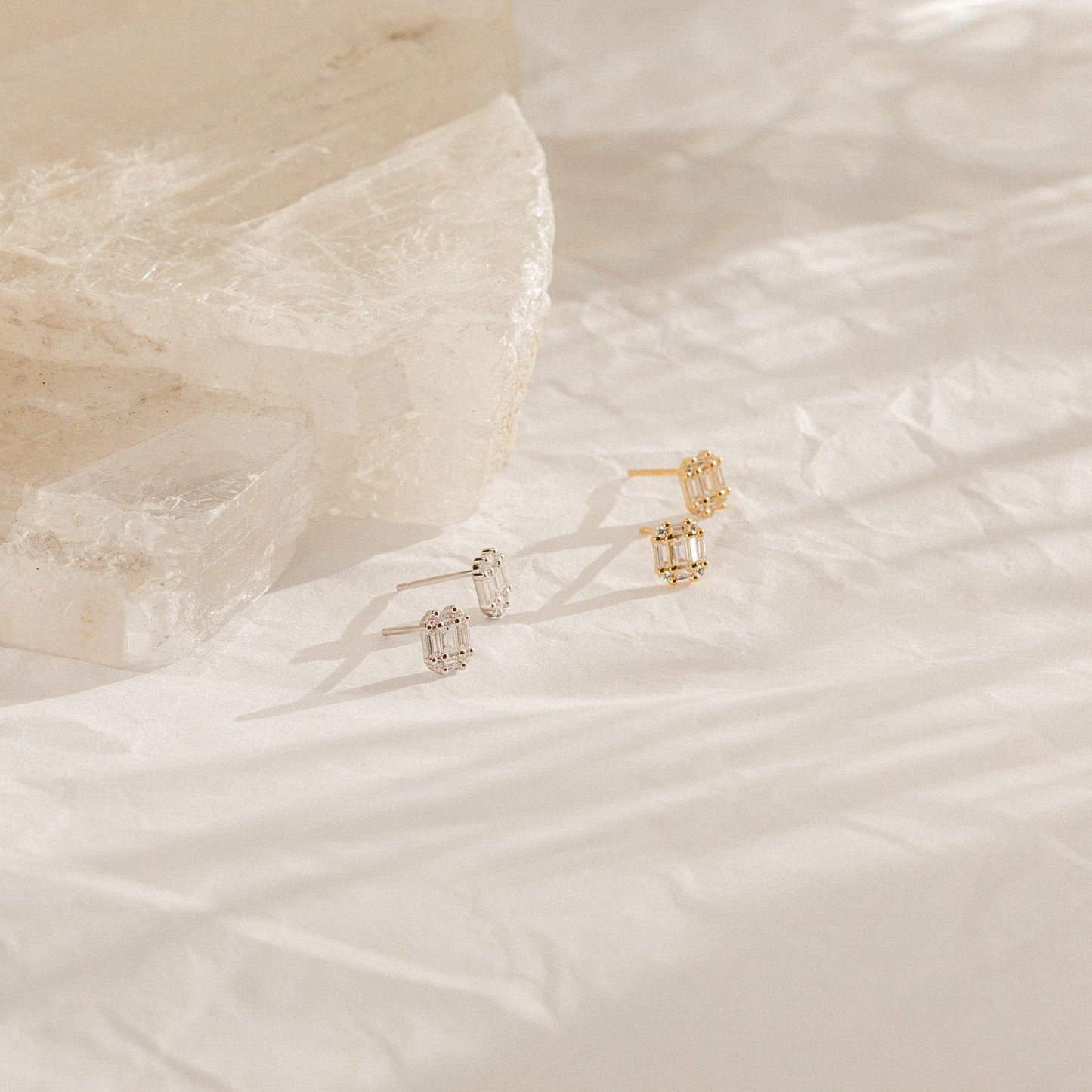 Aretes de diamantes Arabella