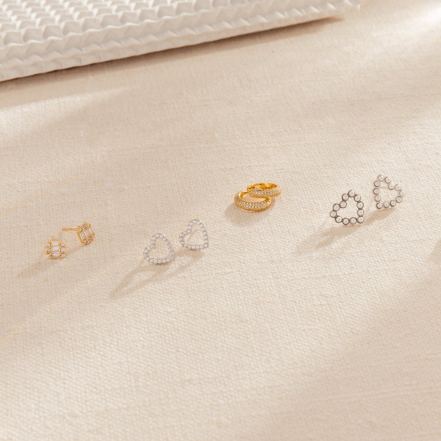 Aretes de diamantes Arabella