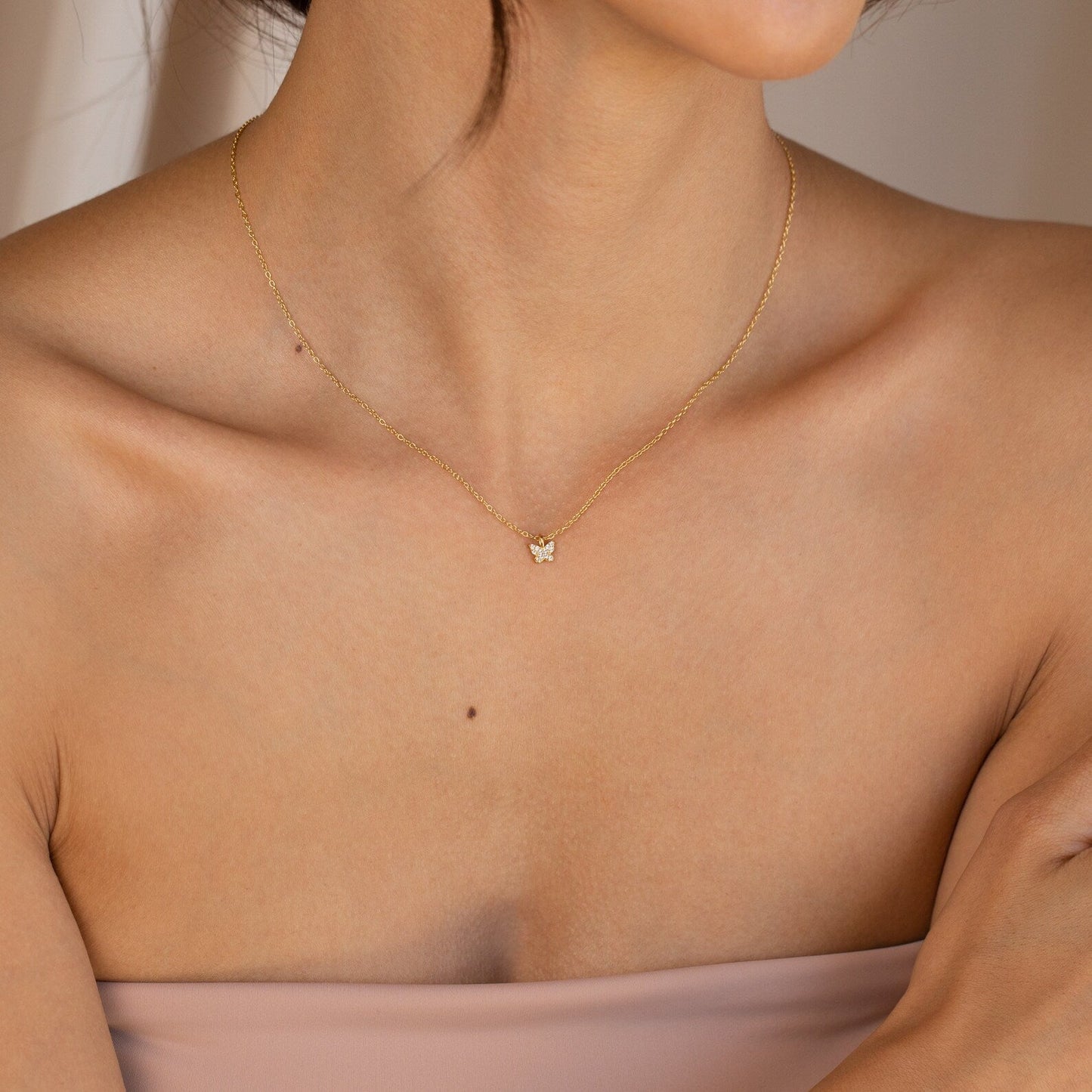 Collar de mariposa Mandy Pave