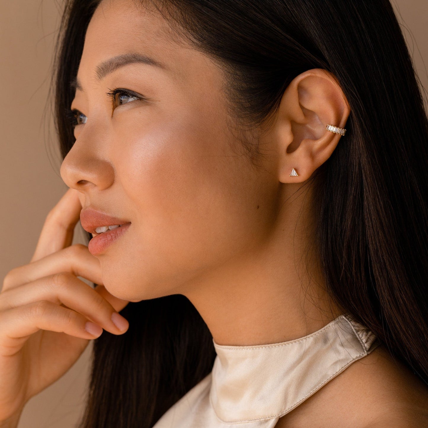 Pendientes de diamantes Trixie
