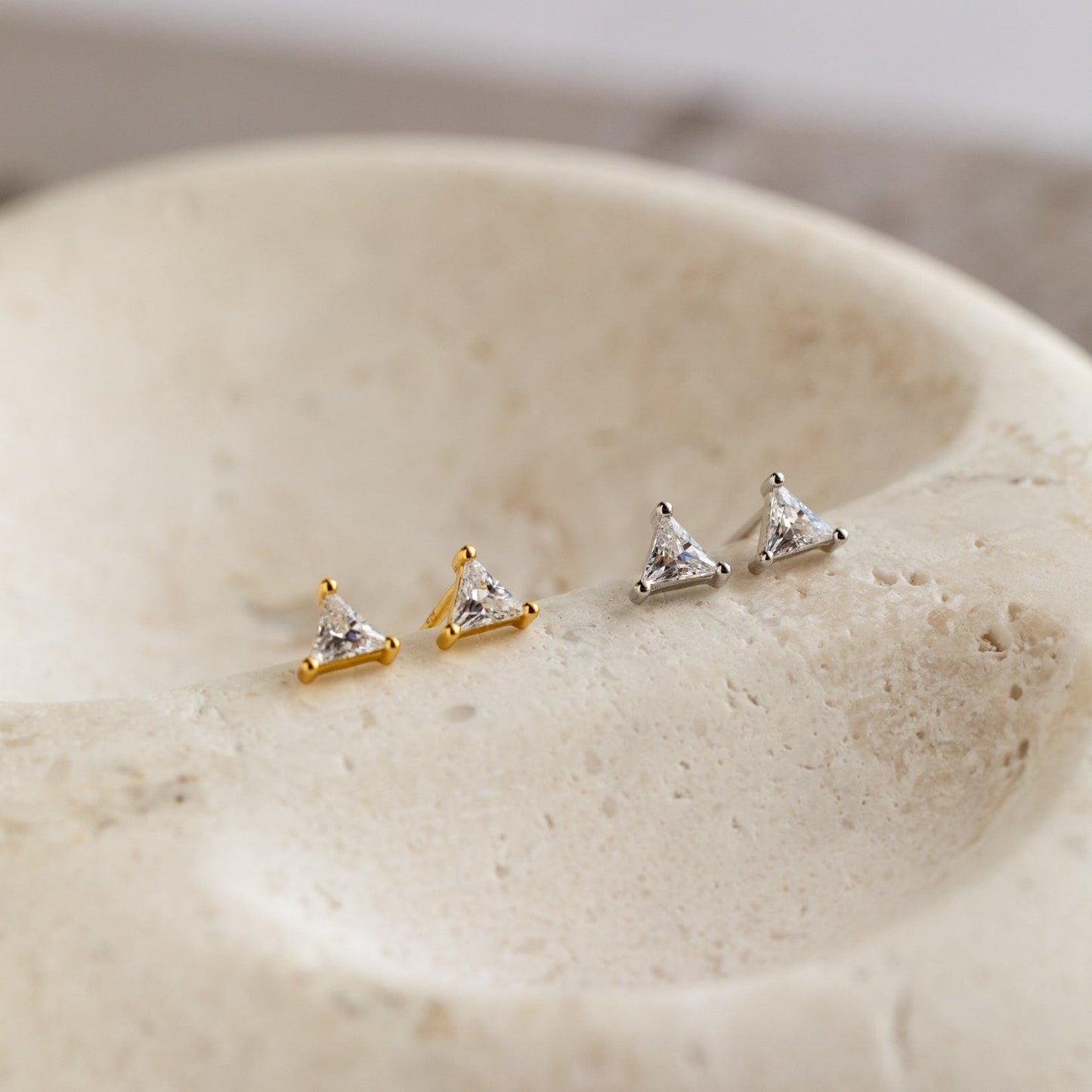 Pendientes de diamantes Trixie