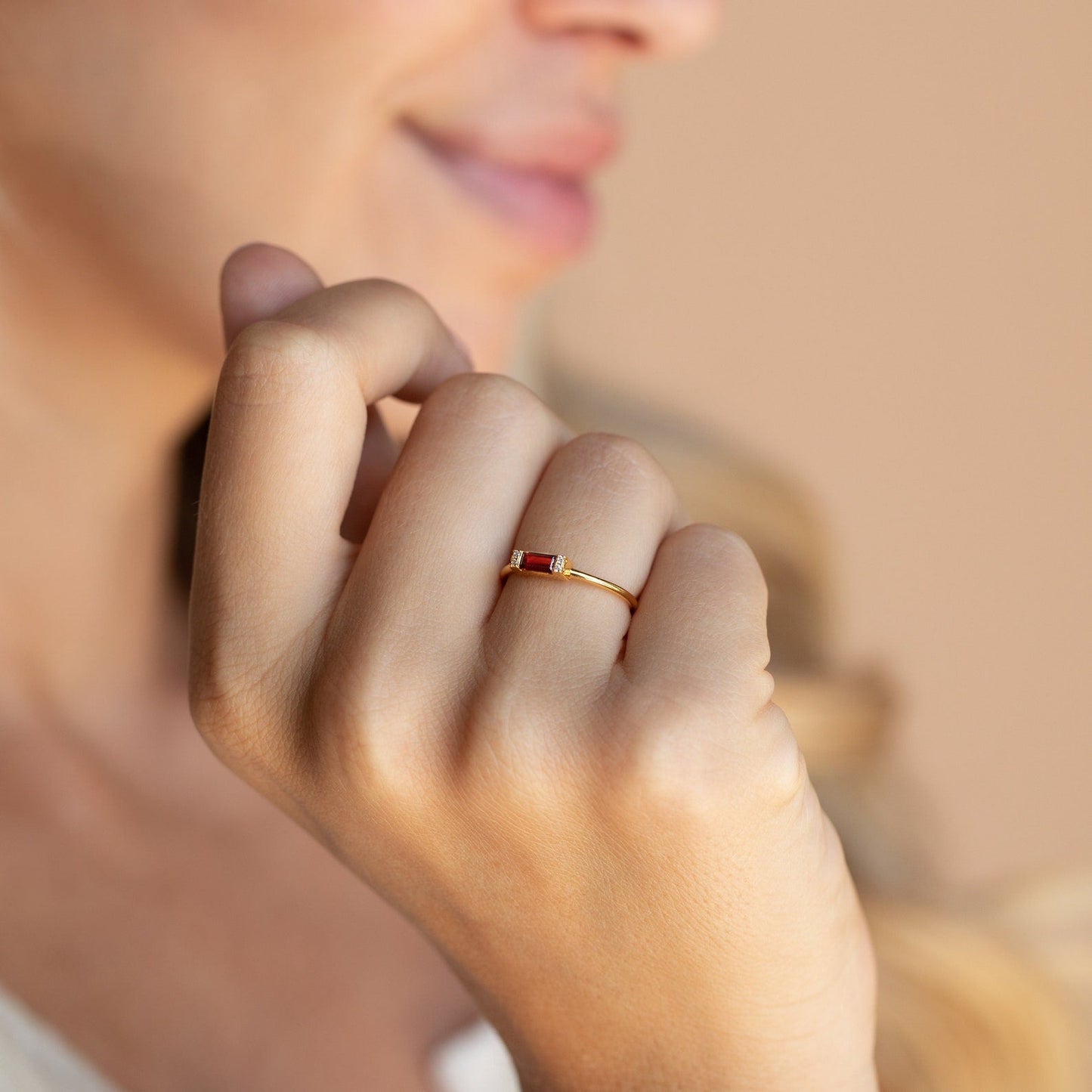 Empire Granat Ring