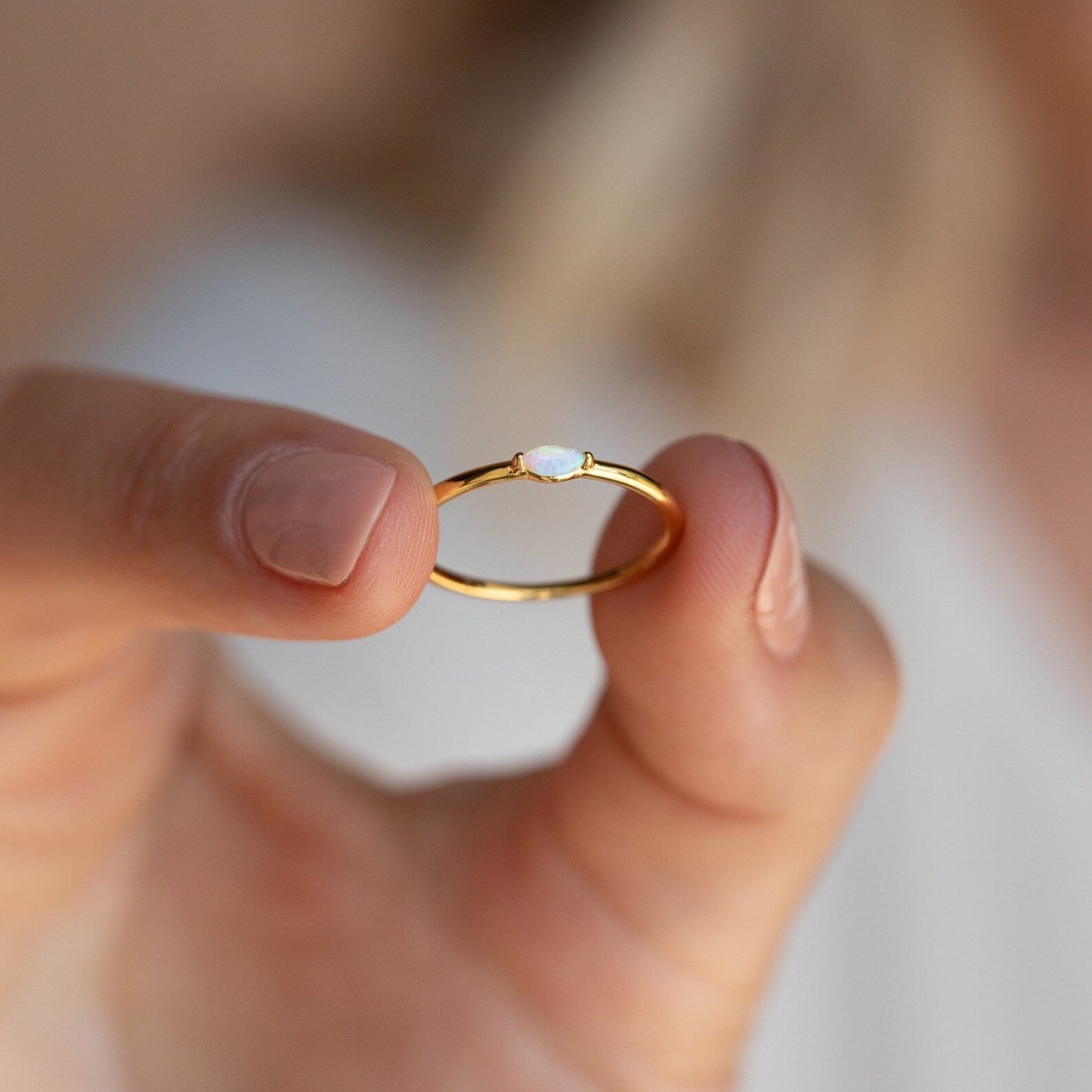 Anillo de ópalo Eloise