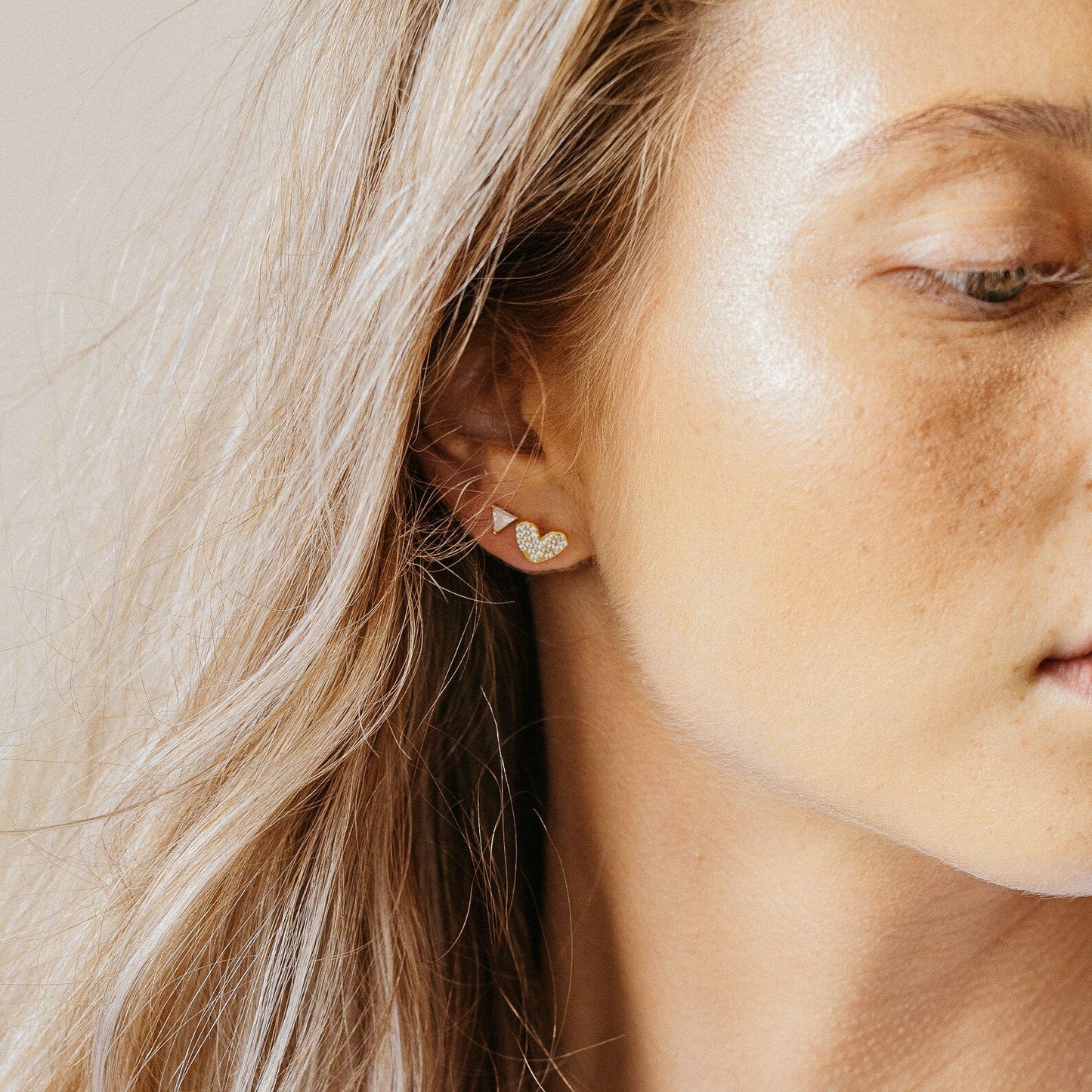 Pendientes de diamantes Trixie