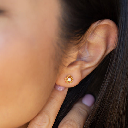 Pendientes de ópalo de Alora