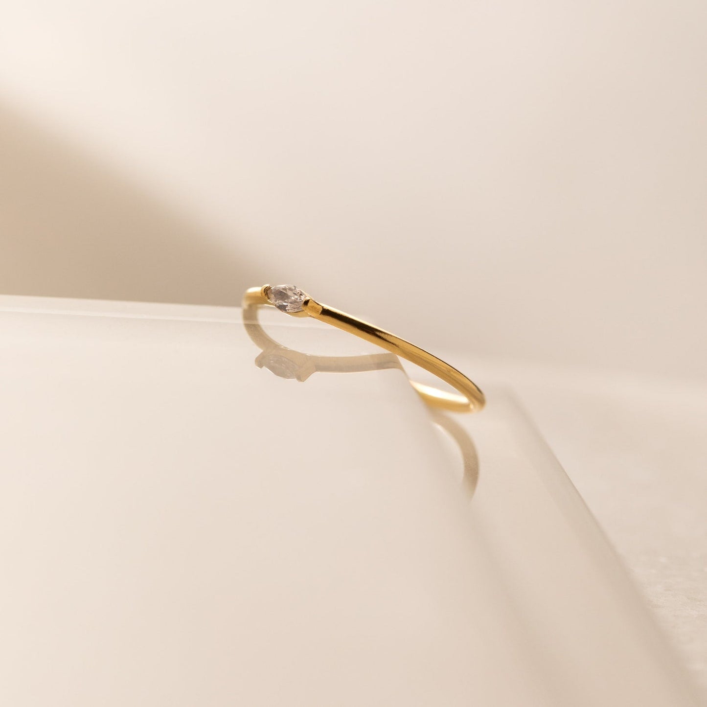Marquise Birthstone Ring