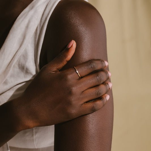 Marquise Birthstone Ring