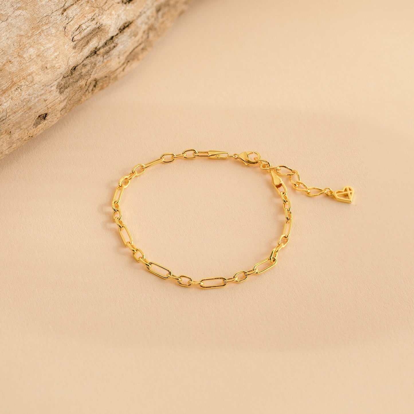 Roxy Paperclip-Kettenarmband