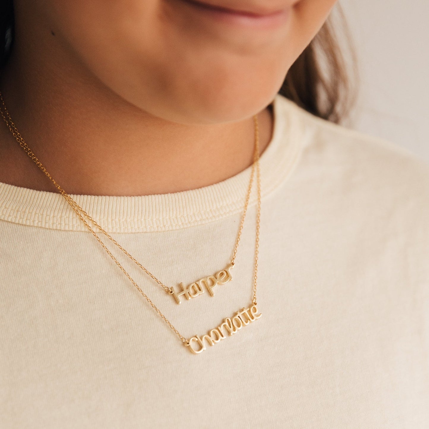 Collar con nombre para niños de Maine