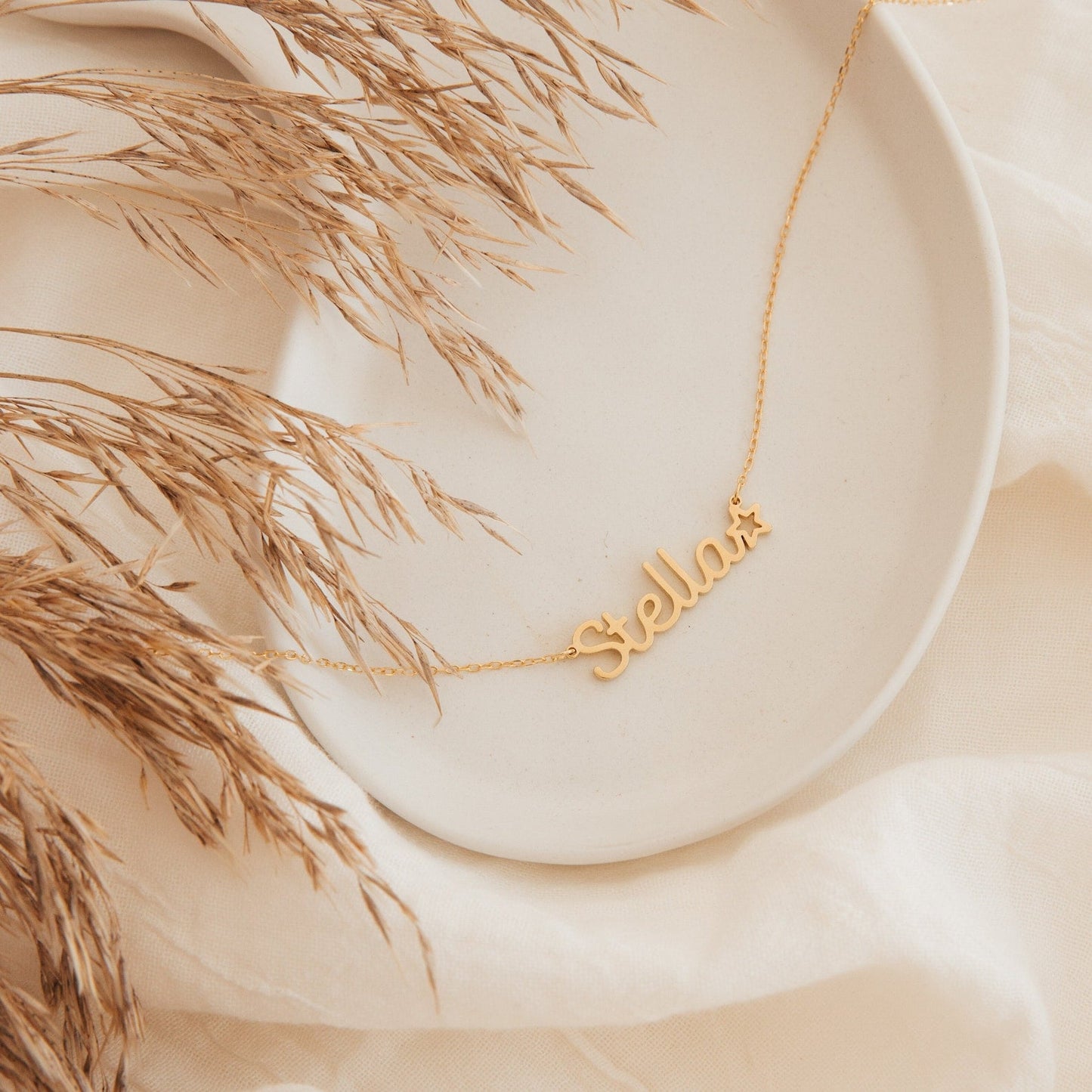 Collar con nombre para niños de Maine