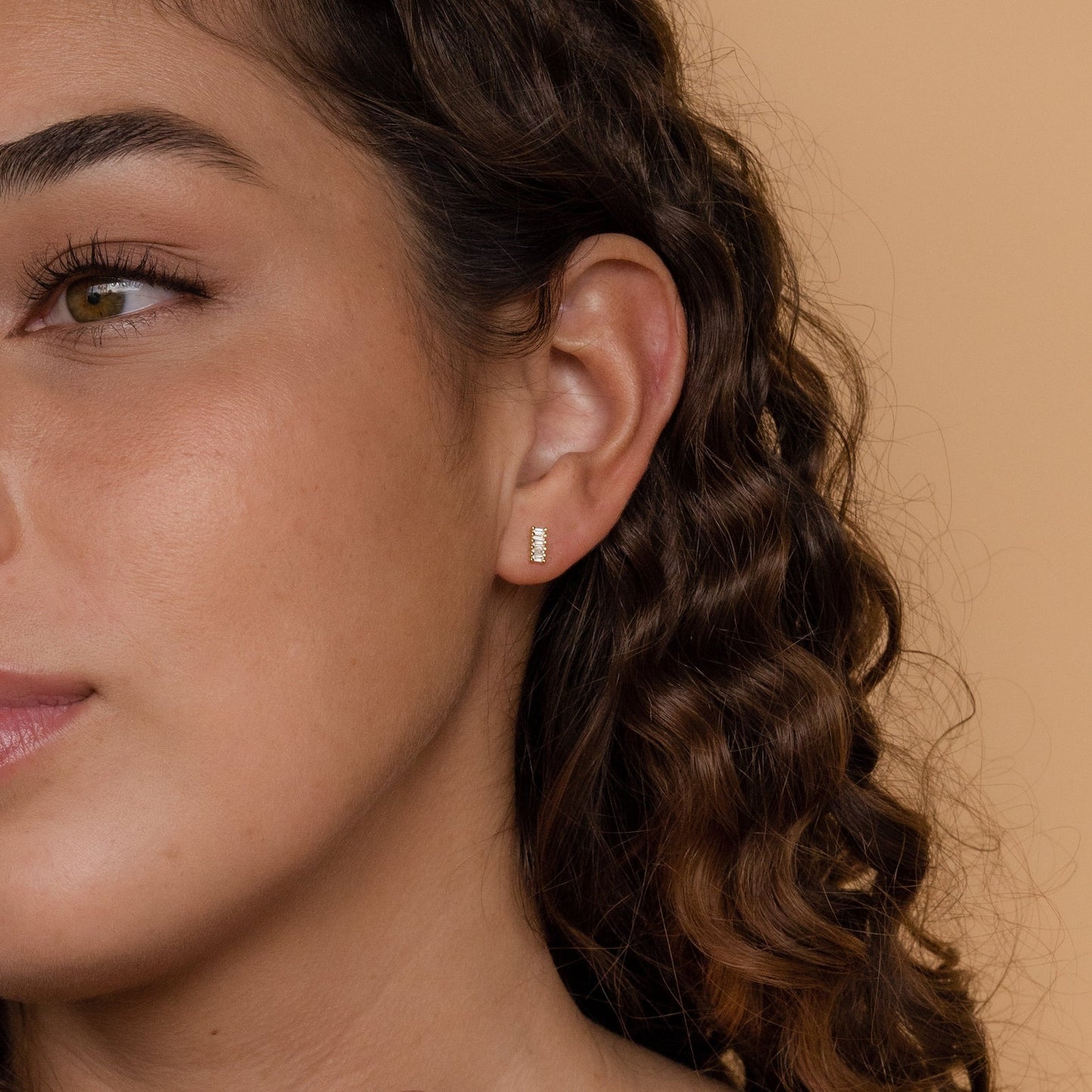Pendientes baguette Serena