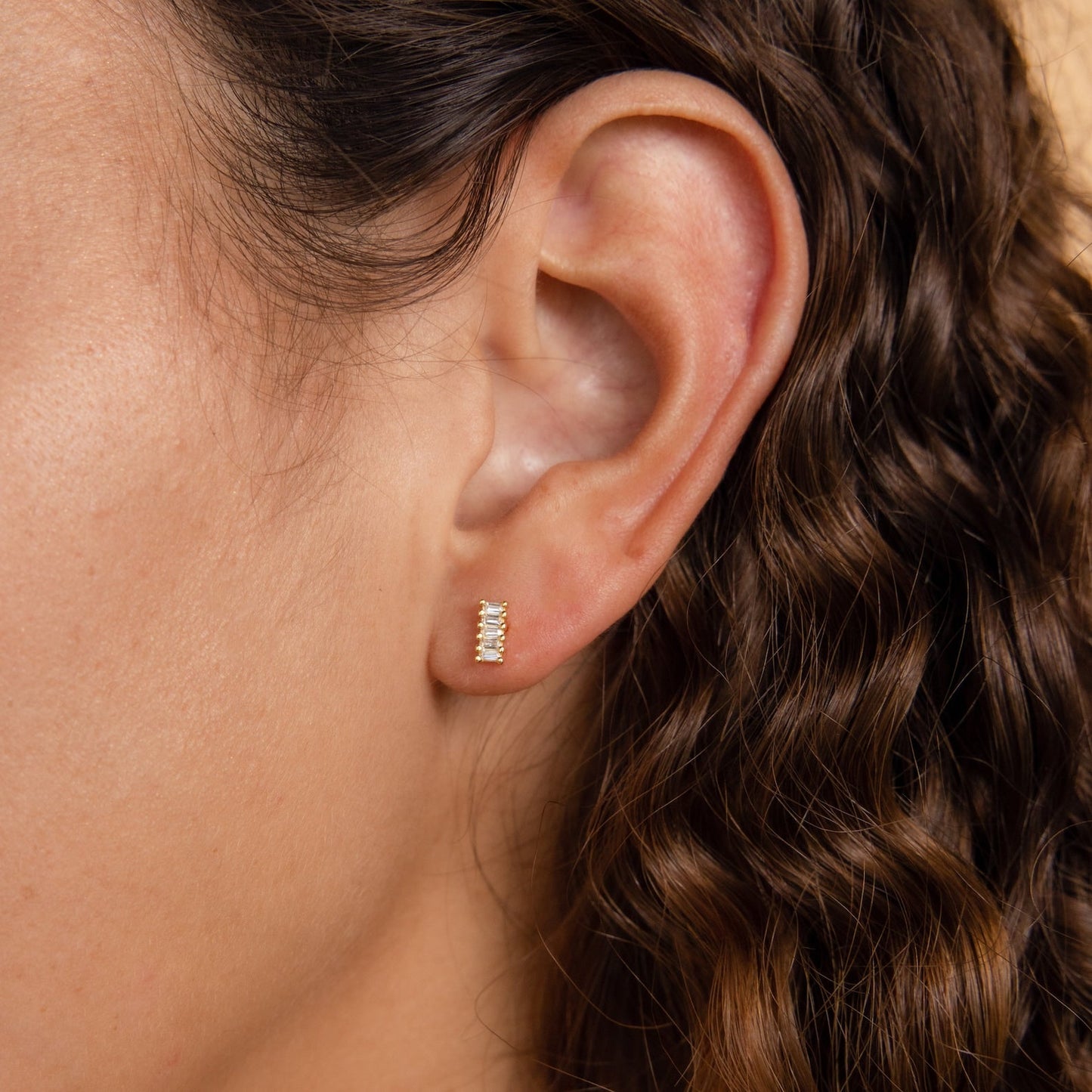 Pendientes baguette Serena
