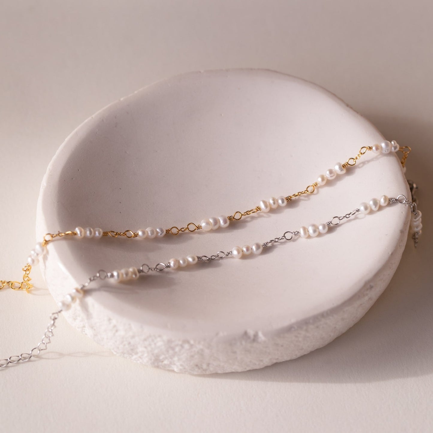 Pulsera de la estación de perlas Hali