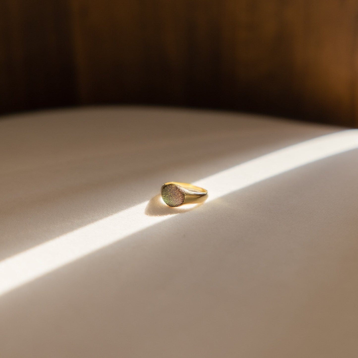 Fingerprint Signet Ring