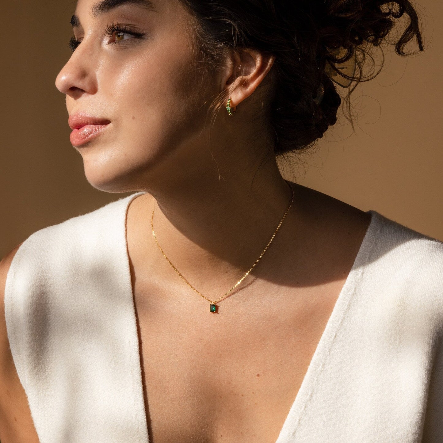 Collar de esmeraldas Maia