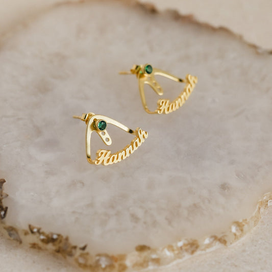 London Name Ear Jackets