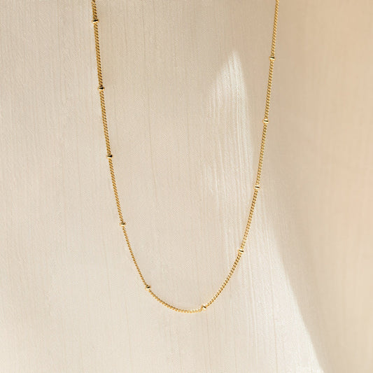 Bauchkette mit Satellitenperlen