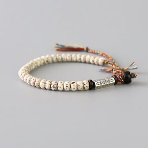 Tibetan Bodhi Seed Bracelet, Prayer Bracelet, Mantra Bracelet, Protection Bracelet, Lucky Bracelet, Meditation Bracelet