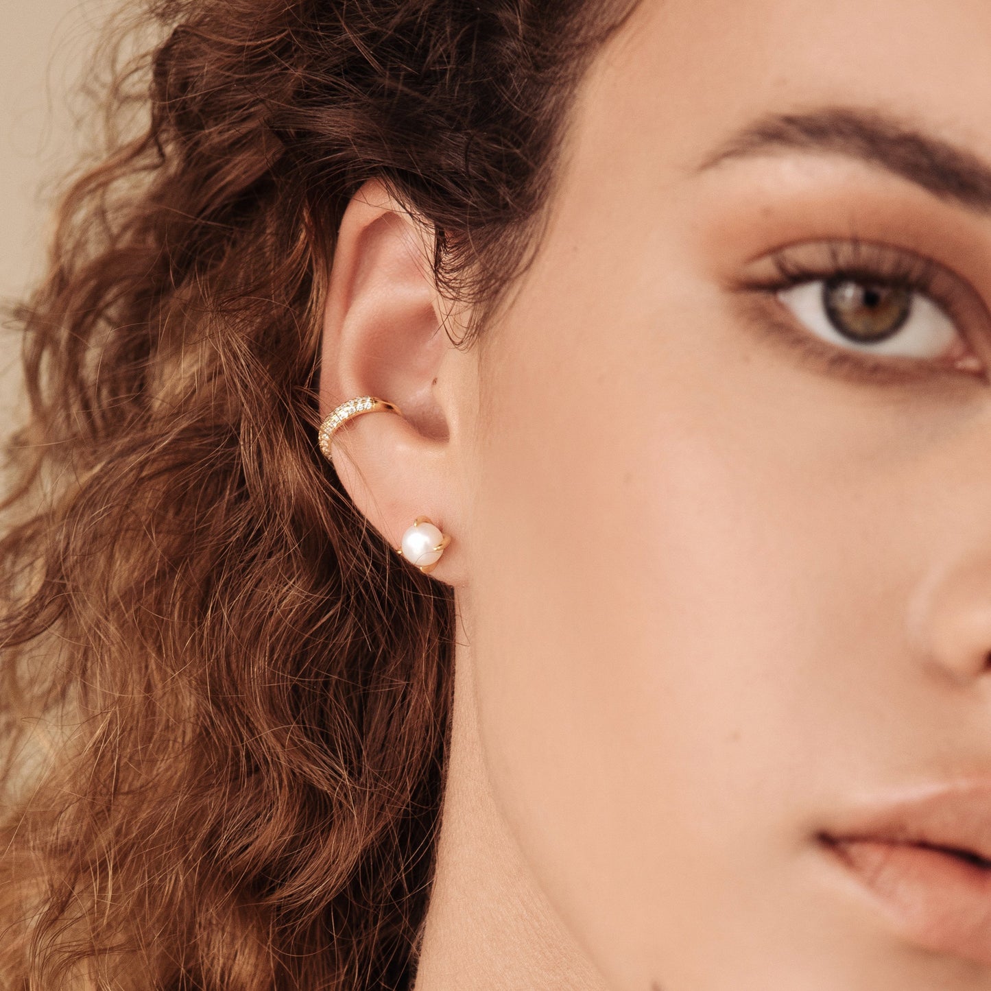 Pendientes de perla Zoe