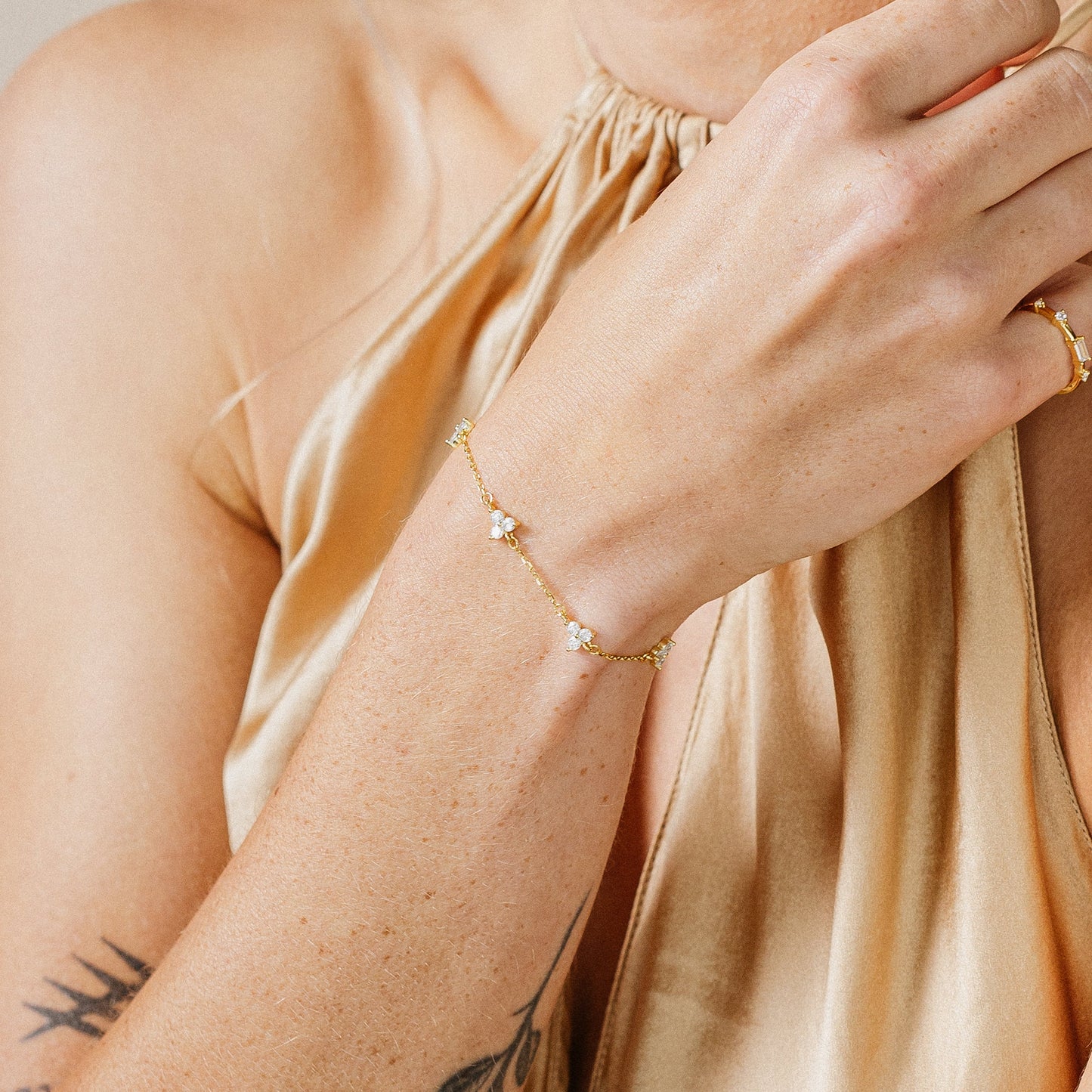 Pulsera de diamantes Mini Lily