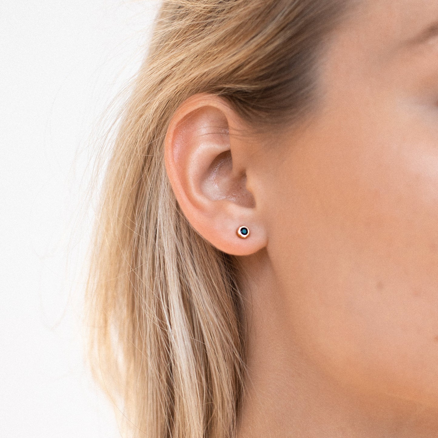 Pendientes de diamantes negros