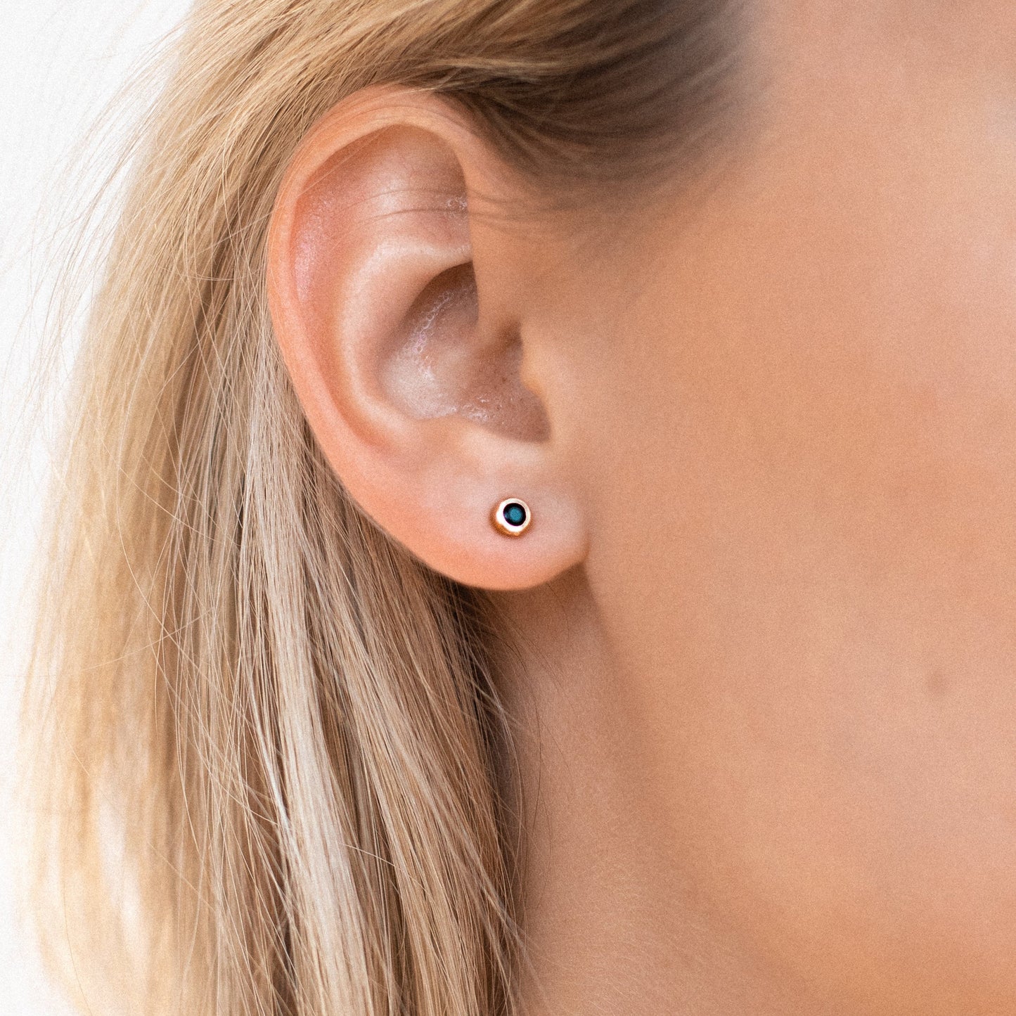 Pendientes de diamantes negros