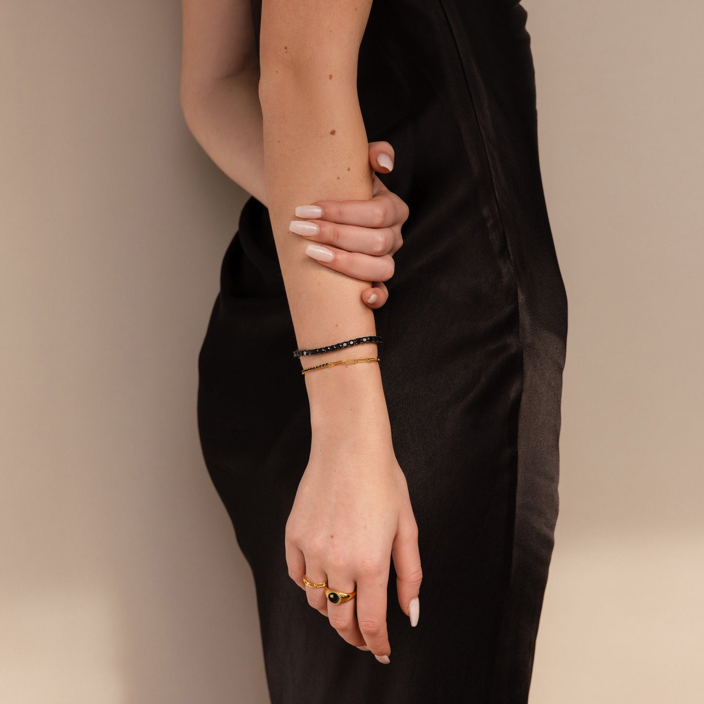 Pulsera de tenis de ónix