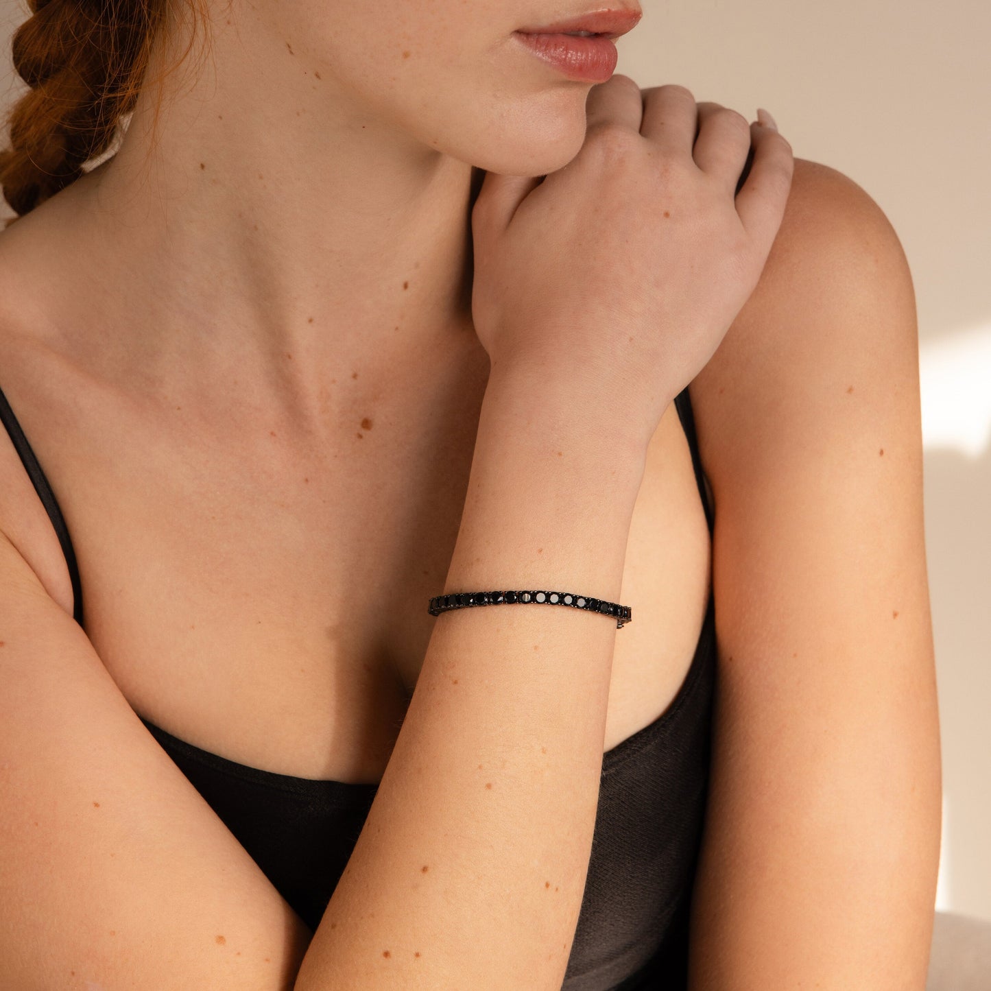 Pulsera de tenis de ónix