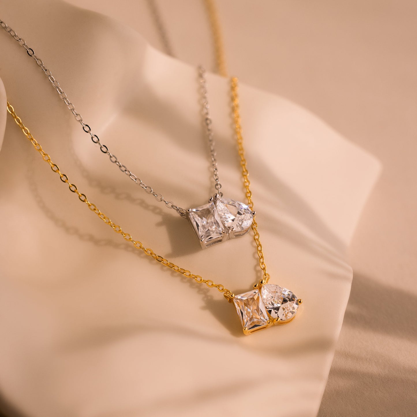 Collar de diamantes Toi et Moi